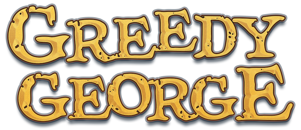 Greedy George logo type